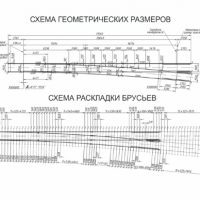 Стрелочный перевод Р-65 111 пр.2768, 1740