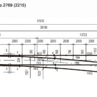 Стрелочный перевод Р-65 1/9 пр.2769, 2215